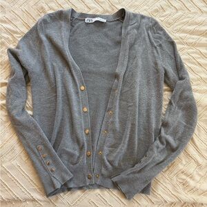Zara grey cardigan